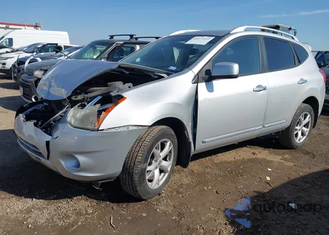 2011 Nissan Rogue Sv z USA, uszkodzony, nr VIN JN8AS5MT0BW573579